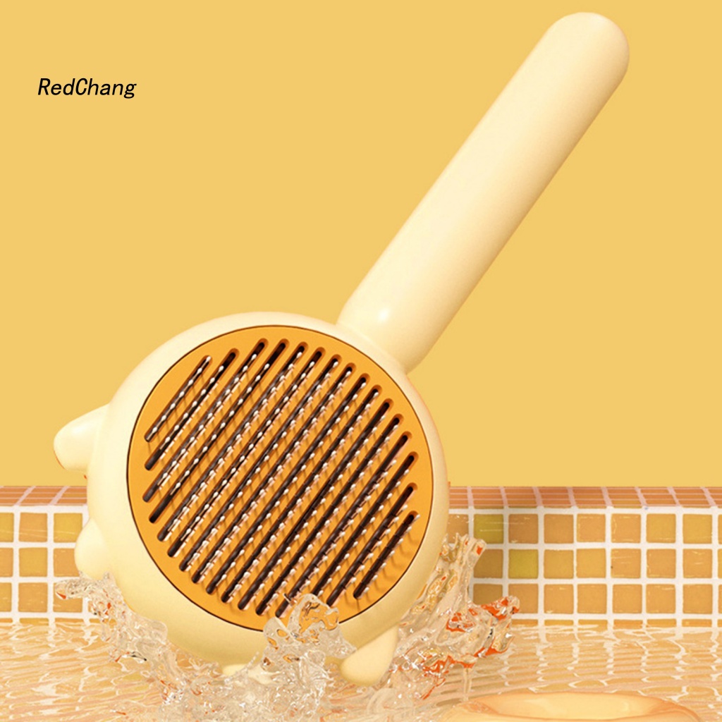 Rc ~ Bàn Chải Lông Thú Cưng Mềm Mại Siêu Thấm Hút Không Tĩnh Điện Chải Lông Cho Chó Mèo