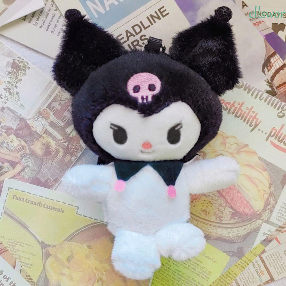 Móc Khóa Búp Bê Nhồi Bông Kuromi Hoạt Hình Dễ Thương