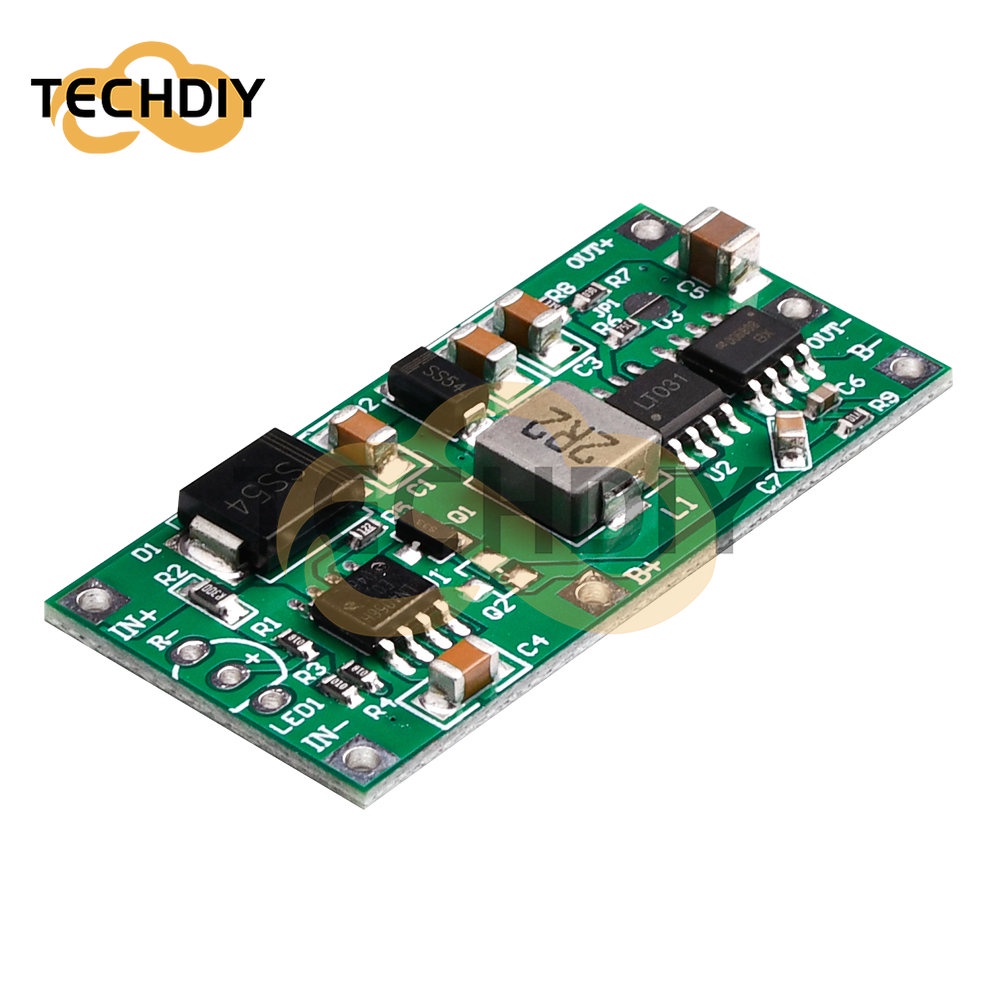 Mô Đun Tăng Áp Nguồn Điện DC UPS 5V 12V 15W 18650