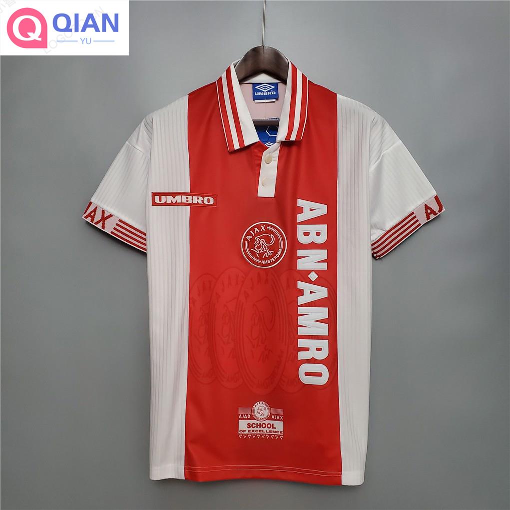 Áo Bóng Đá Đội Nhà Ajax 97-98 Kiểu Retro Cá Tính