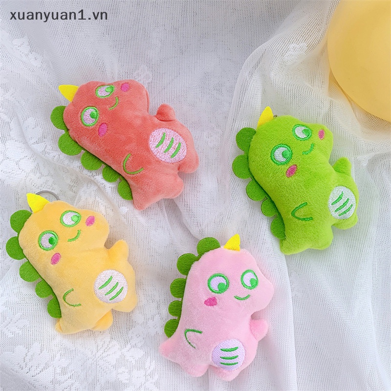 1 Móc Khóa Khủng Long Nhồi Bông Dễ Thương