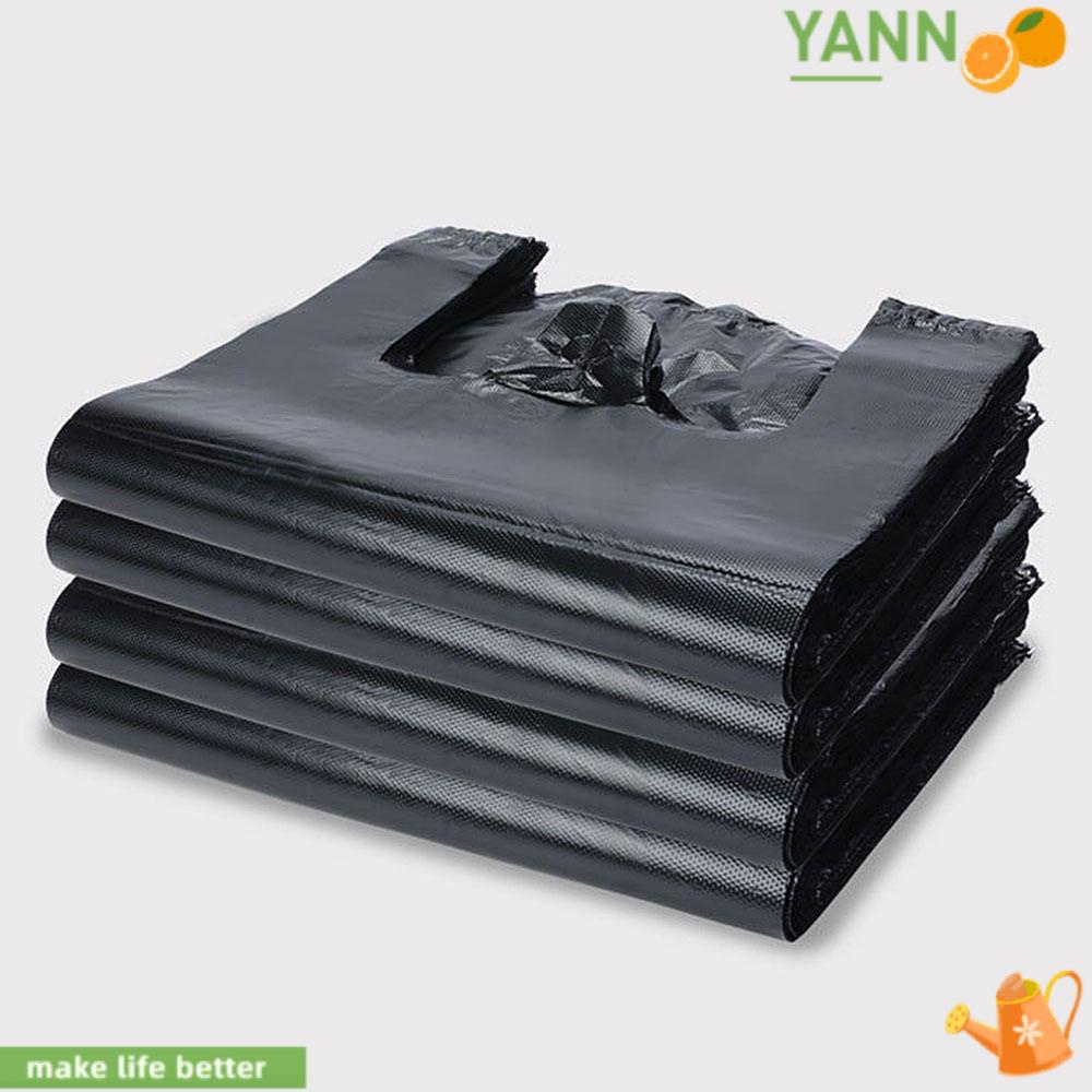 Set 100 Túi Nhựa Mua Sắm 32 * 52cm Có Tay Cầm Tiện Dụng