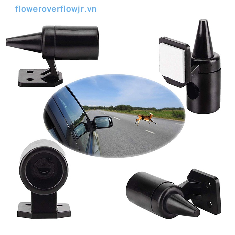 Set 2 Còi Cảnh Báo Siêu Âm Hình Hươu Đen Cảnh Báo An Toàn Cho Xe Hơi