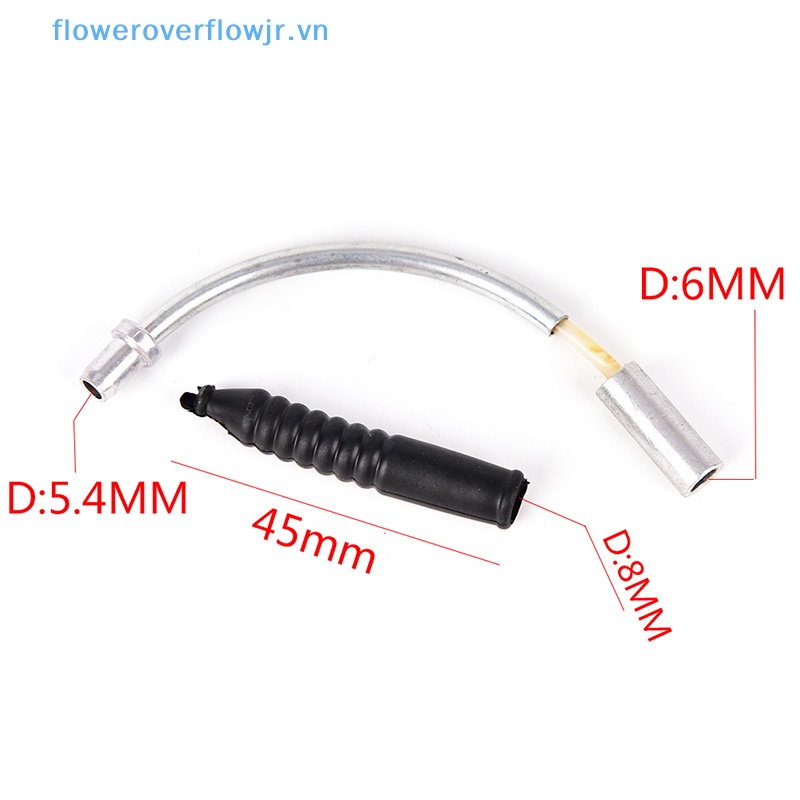 1 Bộ Ống Dẫn Dây Phanh Xe Đạp Hình Chữ V Bằng Nhựa