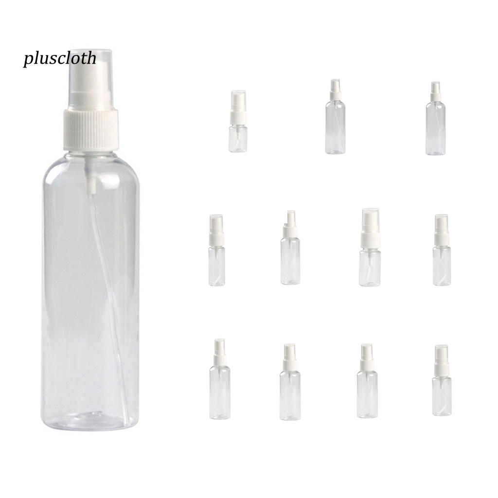 Chai Rỗng Bằng Nhựa Trong Suốt Dạng Xịt Dùng Chiết Nước Hoa Mang Theo Du Lịch