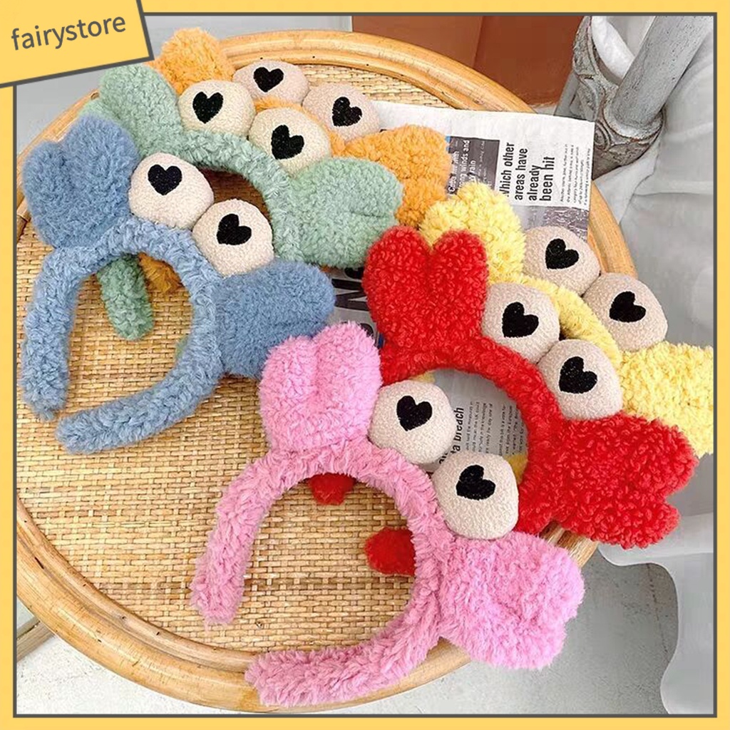 Băng Đô Cài Tóc Hình Cua Hoạt Hình Dễ Thương Cho Nữ