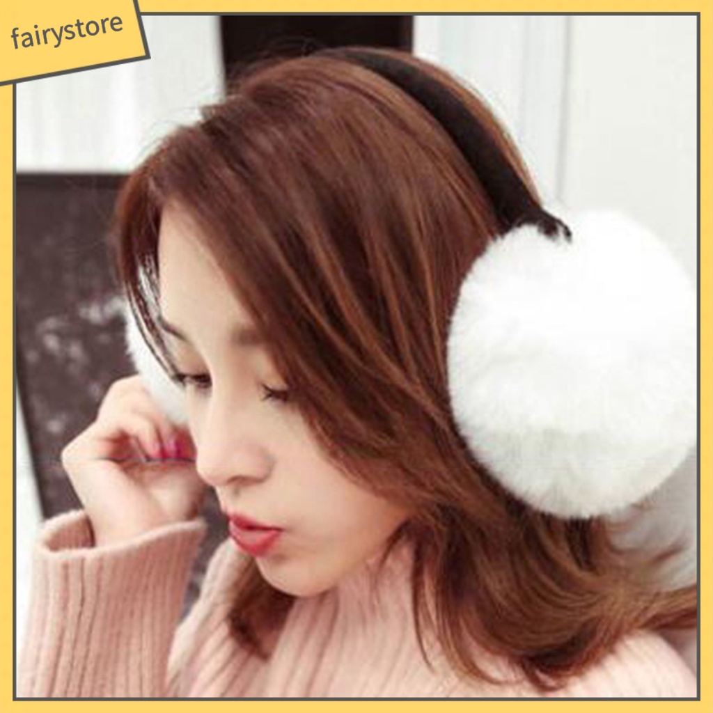 Bông Chụp Tai Giữ Ấm Mùa Đông Có Thể Điều Chỉnh Dễ Thương Cho Nữ
