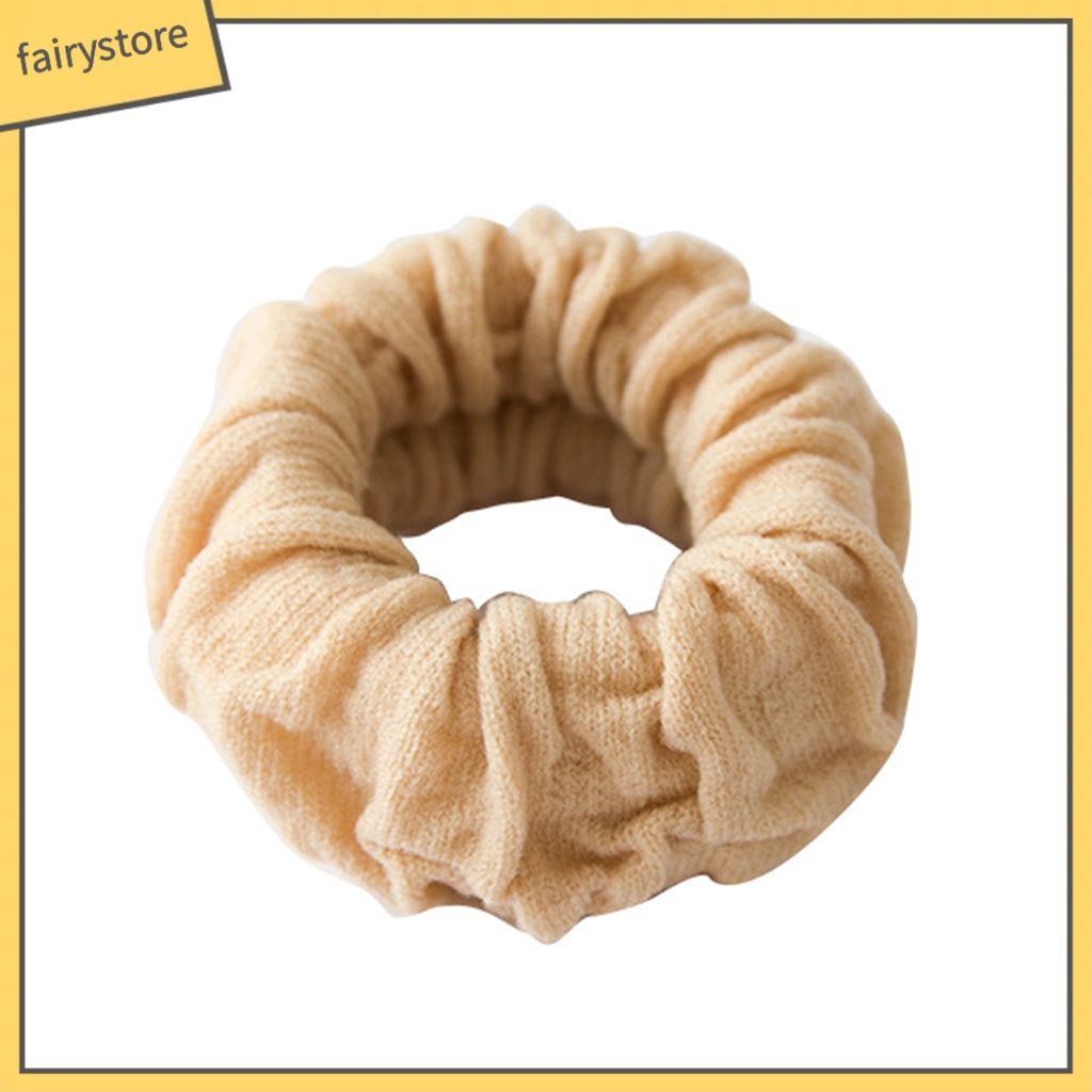 Dây Cột Tóc Co Giãn Chống Trượt Không Phai Màu Thời Trang Cho Nữ