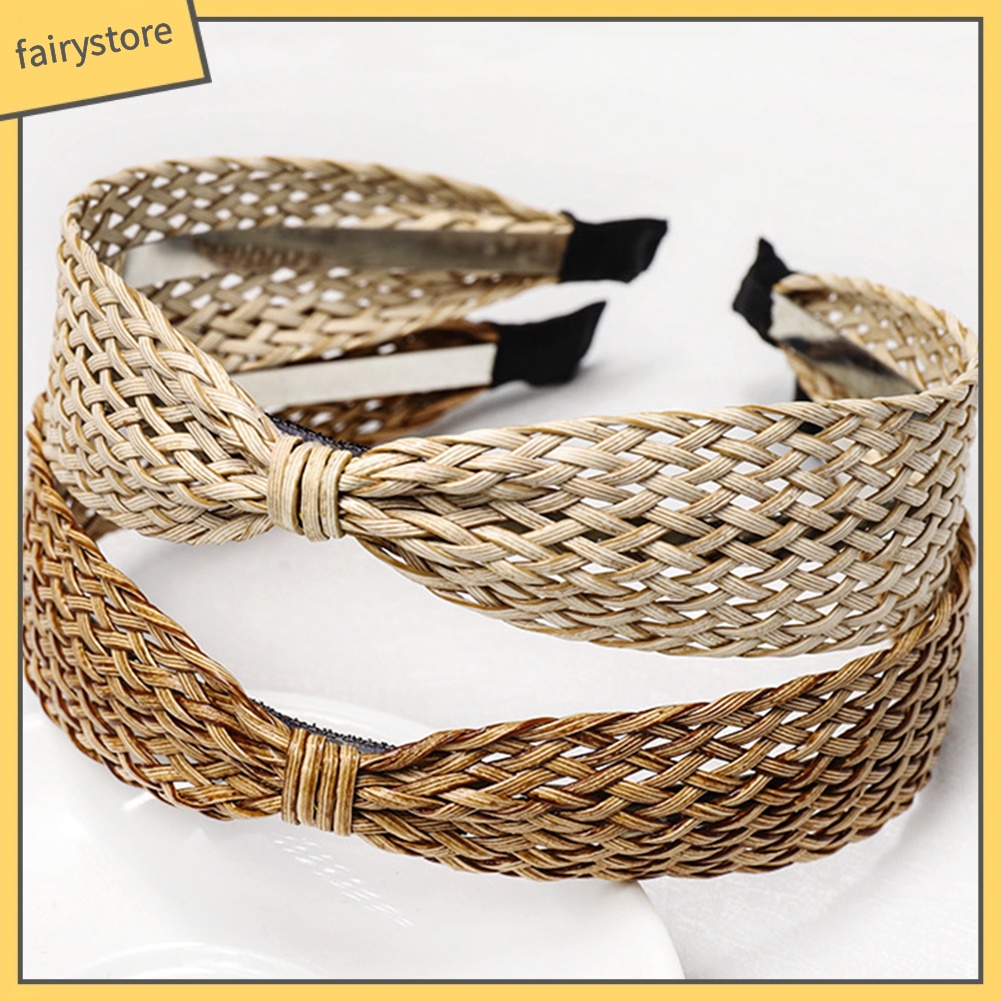 Băng Đô Thắt Nút Phong Cách Vintage Cho Nữ