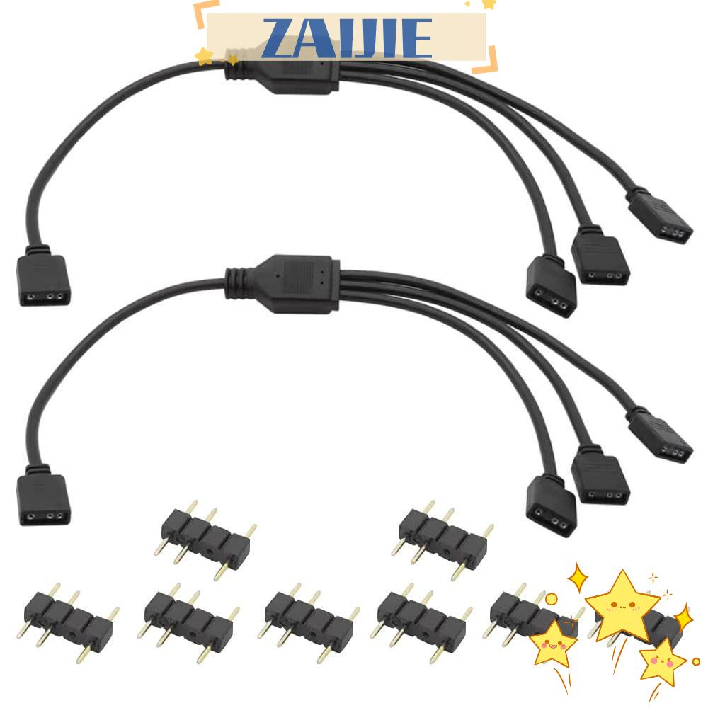 Set 24 Khung Gầm CPU Máy Tính 8 Chấu 5V 3Pin Zaijie 24 Tiện Dụng