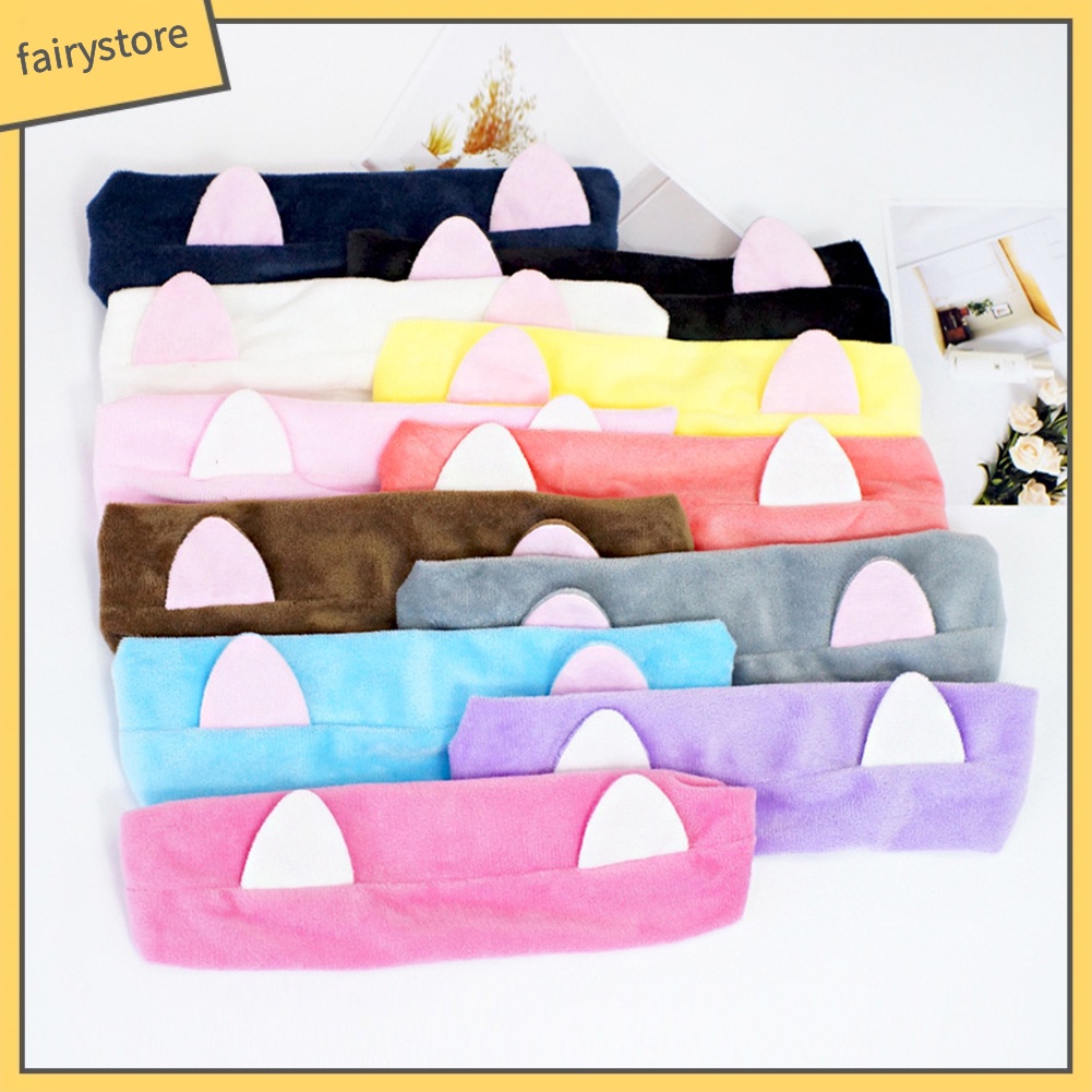 Băng Đô Tai Mèo Co Giãn Dễ Thương Dành Cho Nữ