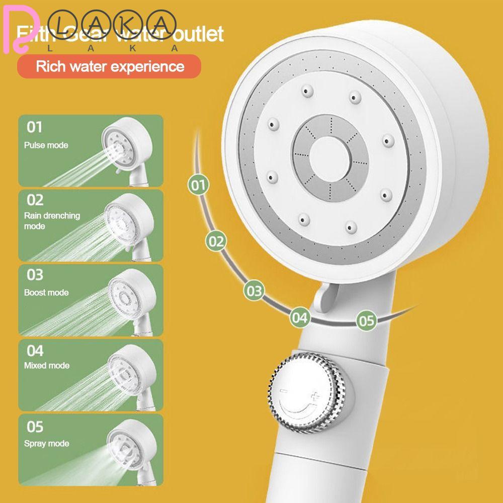 Đầu Vòi Hoa Sen Áp Suất Cao 5 Chế Độ Tùy Chỉnh Tiện Dụng Cho Nhà Tắm