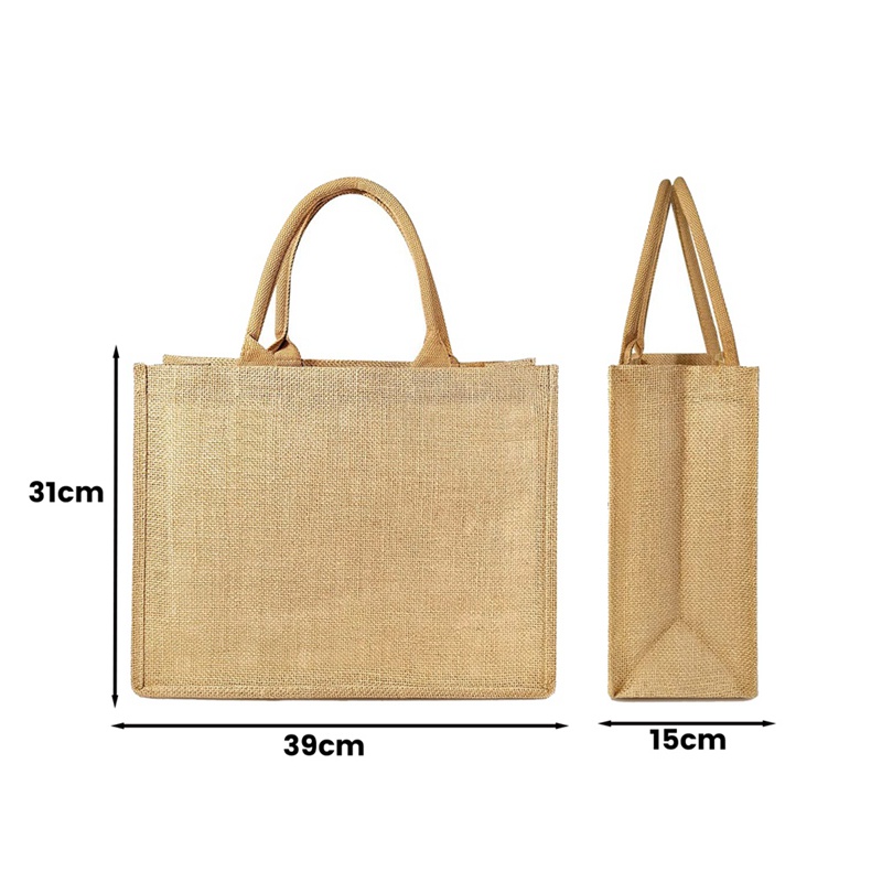 Túi Tote Vải Bố Có Tay Cầm Trang Trí Nội Thất