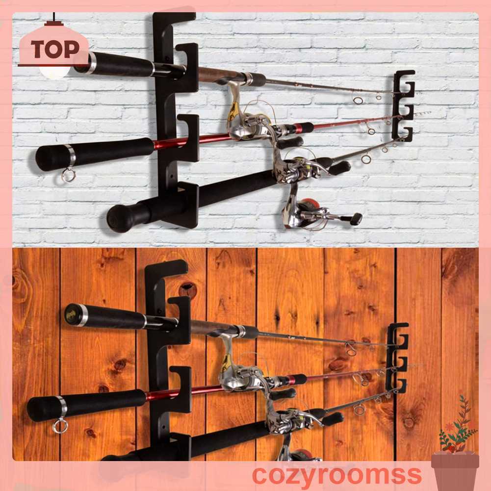 Set 2 Cặp Giá Đỡ Cần Câu Cá Bằng Nhựa Acrylic Chất Lượng Cao