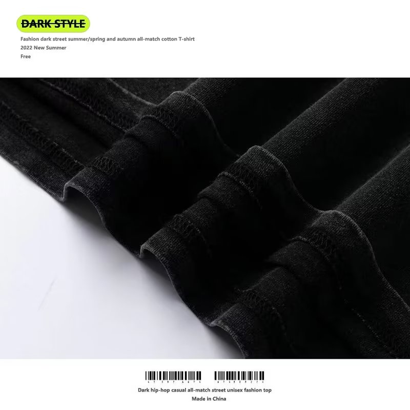 Áo Thun Tay Ngắn In Hình Bướm Phong Cách Âu Mỹ Thời Trang Mùa Hè Cho Cặp Đôi Nặng 280g