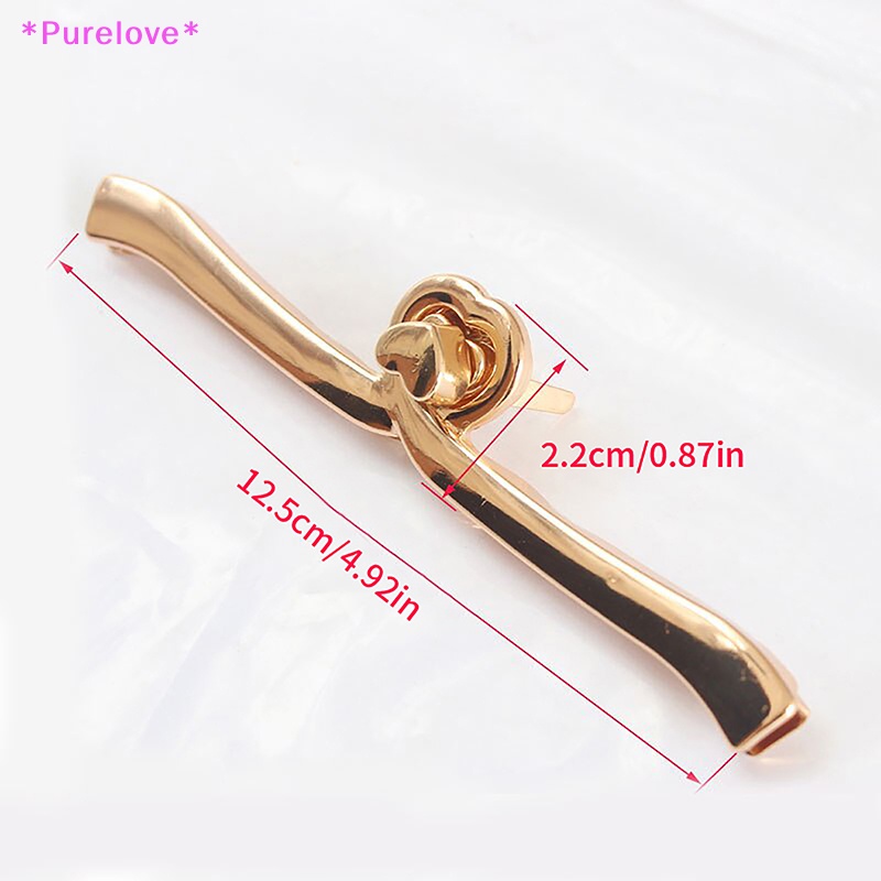 Khóa Xoay DIY Hình Trái Tim Dành Cho Túi Xách Dệt Mới