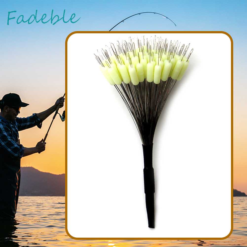 Set 100 Phao Câu Cá Bằng Silicone Tiện Dụng