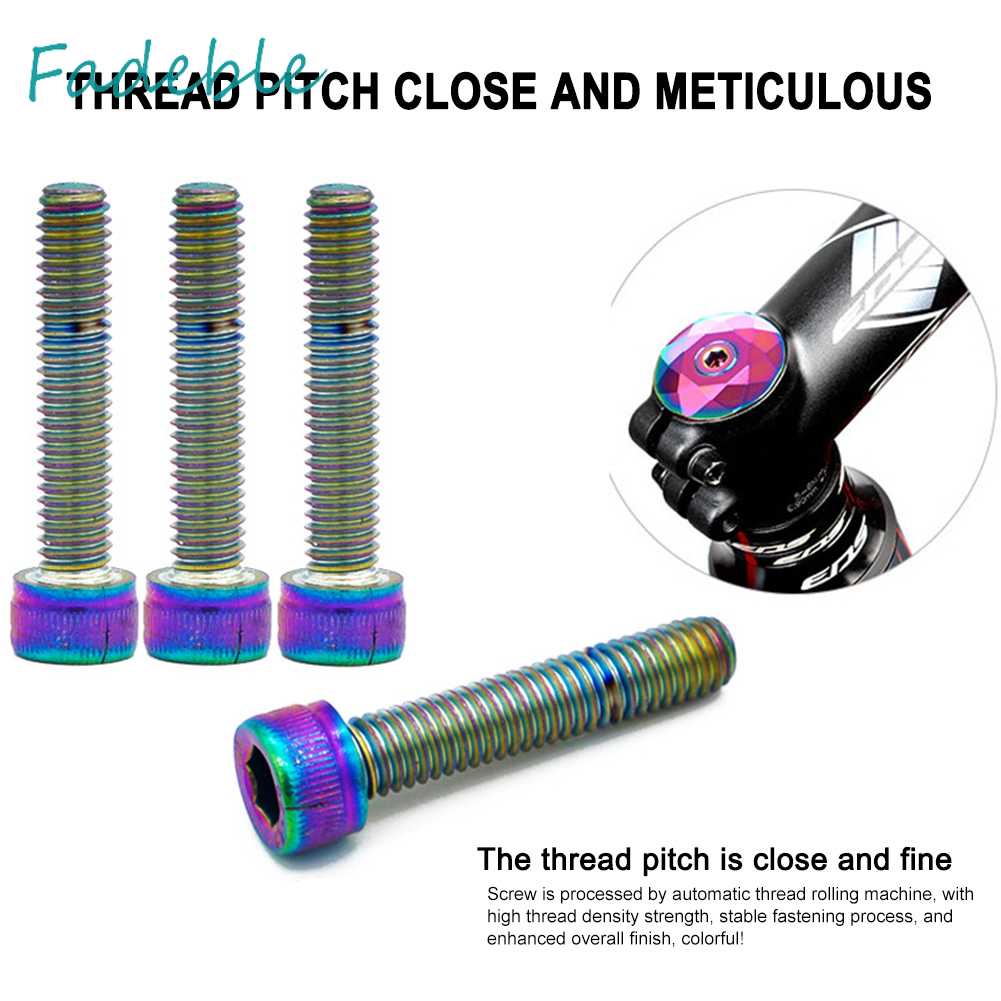 Set 2 Nắp Đậy Ốc Vít M6 30mm Chuyên Dụng Dành Cho Phuộc Trước Xe Đạp