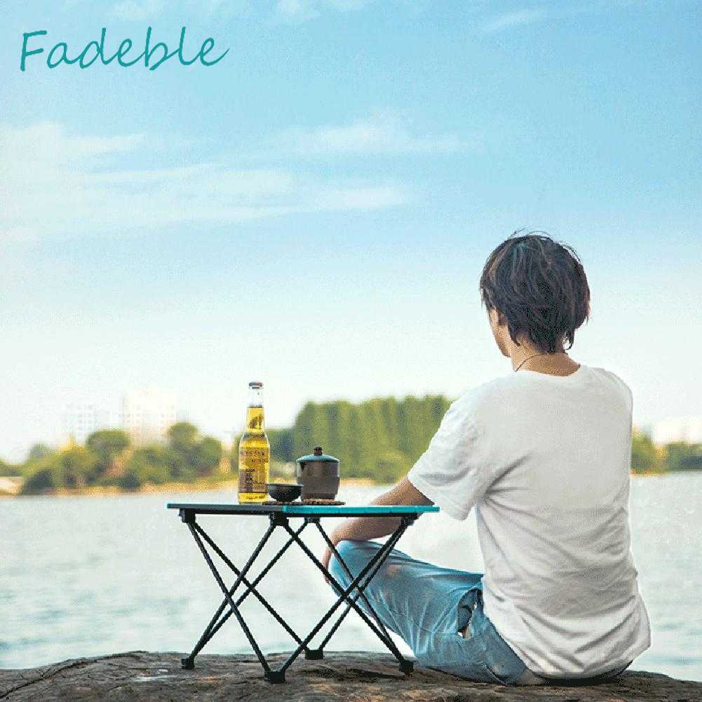 Bàn Xếp Nhỏ Bằng Hợp Kim Nhôm Chuyên Dùng Mang Đi Cắm Trại