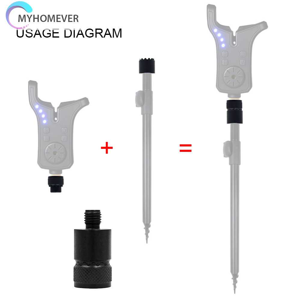 Giá Đỡ Cần Câu Cá Báo Động Tháo Gỡ Nhanh Bằng Kim Loại