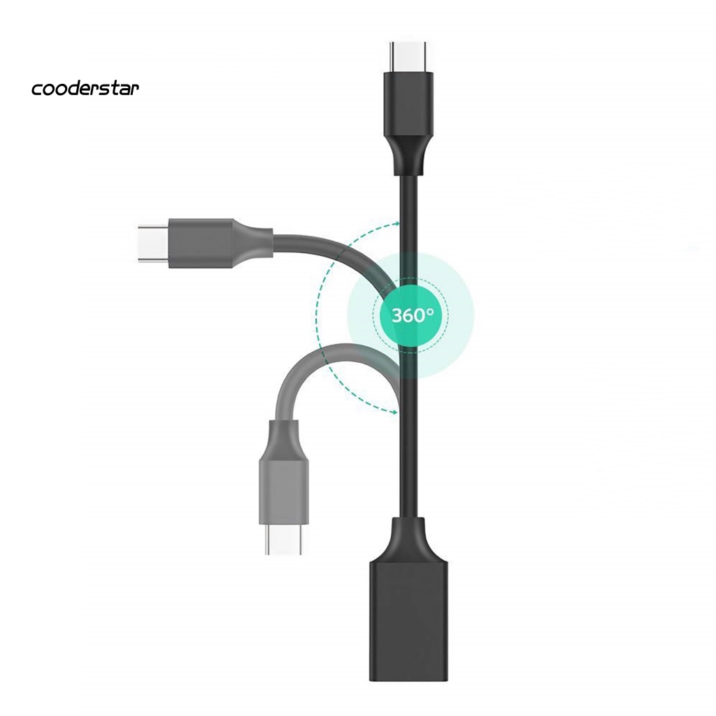 Dây Cáp Sạc Nhanh Cổng Type-C Sang Cổng Usb 3.0 OTG Chuyên Dụng Cho Notebook