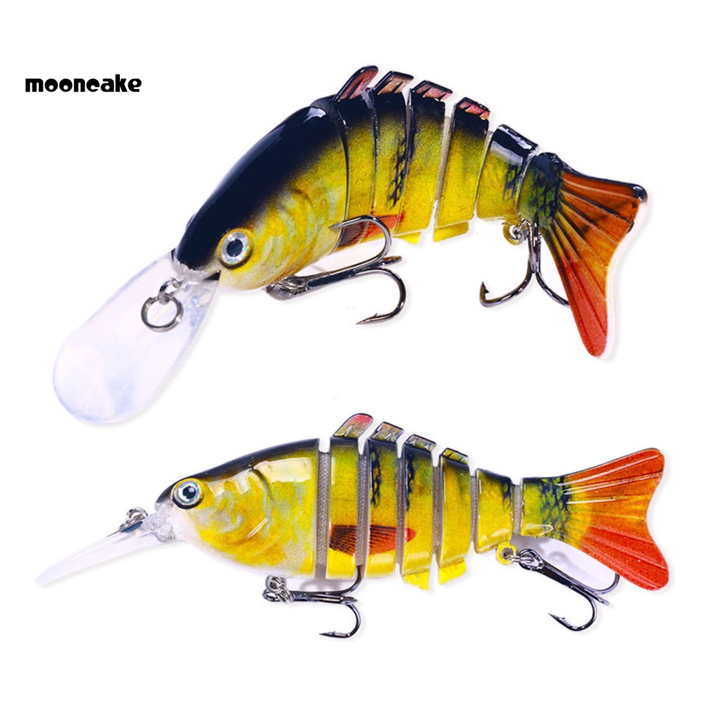 &lt; Mooncake &gt; Mồi Câu Cá Sinh Học Dài Ném Cứng Đa Năng Màu Sắc Tươi Sáng