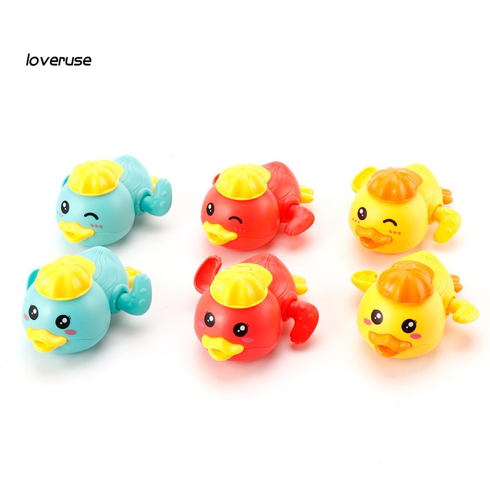 Set 2 Đồ Chơi Lên Dây Cót Hình Rùa Dễ Thương Cho Bé Chơi Khi Tắm