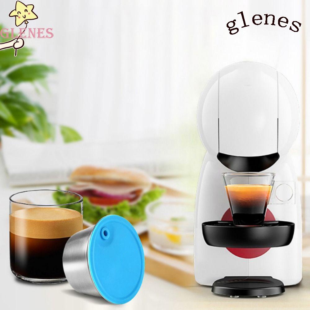 Bộ Lọc Cà Phê Bằng Kim Loại Gọn Nhẹ Kèm Muỗng Và Cọ Tiện Dụng