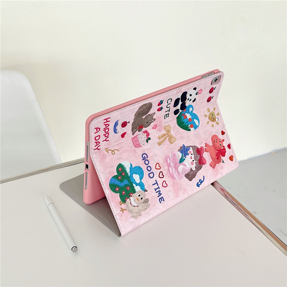 Bao Da Máy Tính Bảng Thông Minh Cho iPad Mini 1 2 3 4 5 6 Air Pro 9.7 "10.2" 10.5 "11.0" 10.9 "5th / 6th / 7th / 8th / 9th / 10th Gen 2017 / 18 2020 2012