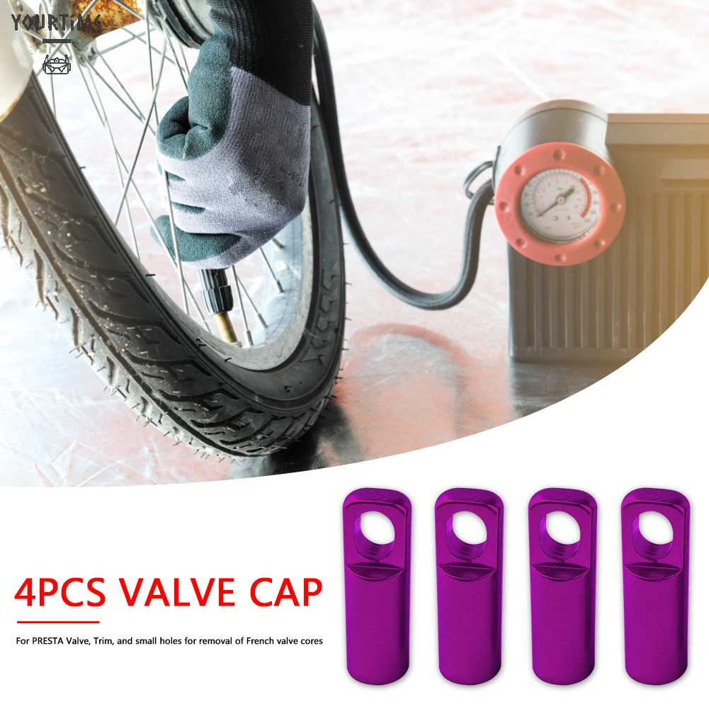Set 4 Nắp Van Xe Đạp Chống Bụi Tiện Lợi
