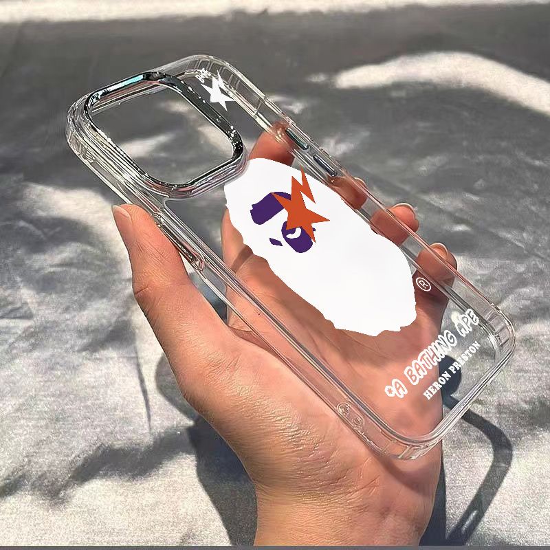 ✅Ốp Điện Thoại Mềm Chống Sốc 13 Ape Đơn Giản Cho Iphone12 max14pro7811 Apple plus