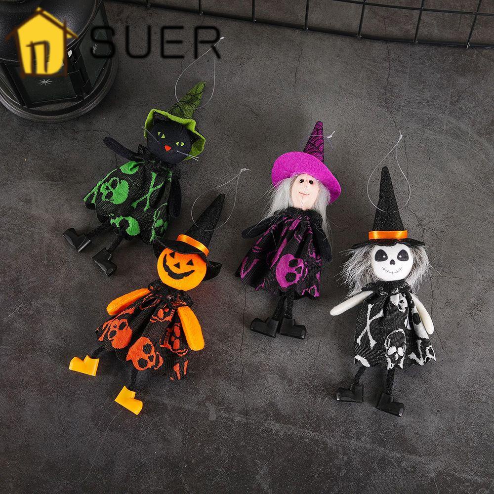 Set 2 Búp Bê Hoạt Hình Trang Trí Halloween