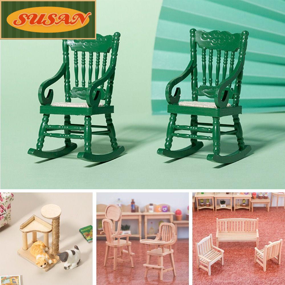 Bàn Gỗ 5 Kiểu Tỉ Lệ 1 / 12 Cho Nhà Búp Bê