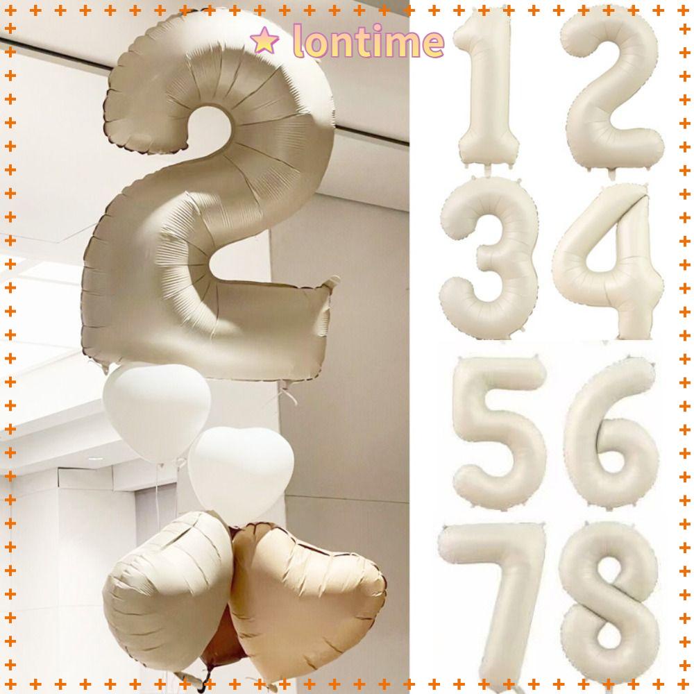 Set 2 Bong Bóng Hình Số 18 21 30 40 50 60 70 Màu Sắc