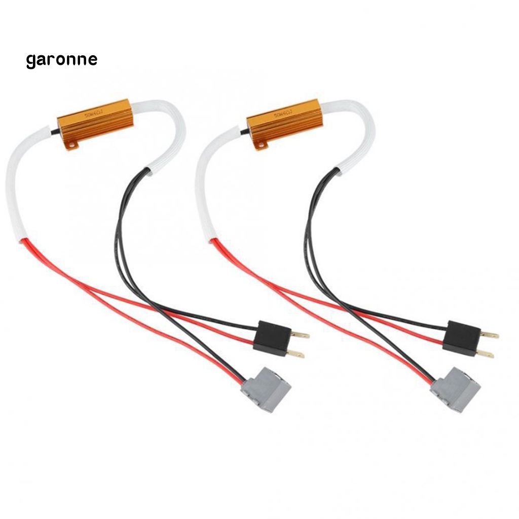 Set 2 Bộ Giải Mã Đèn Pha Chống Sương Mù Cho H7