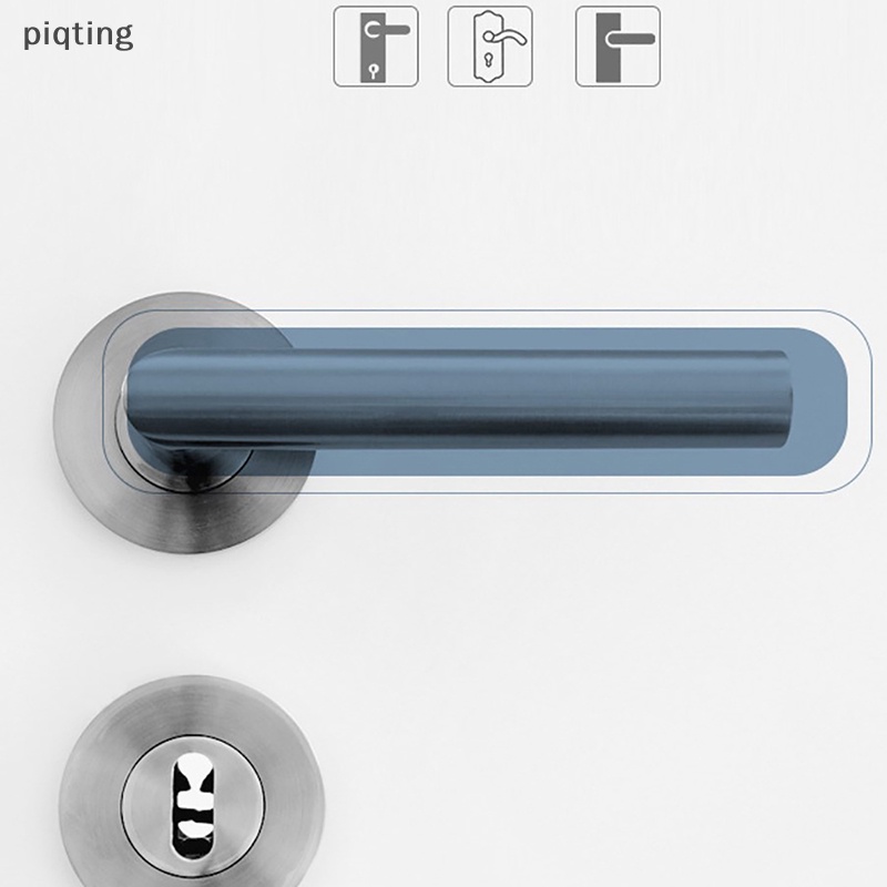 Bộ 2 Vỏ Bọc Tay Nắm Cửa Bằng Silicone Chống Va Chạm Chống Tĩnh Điện