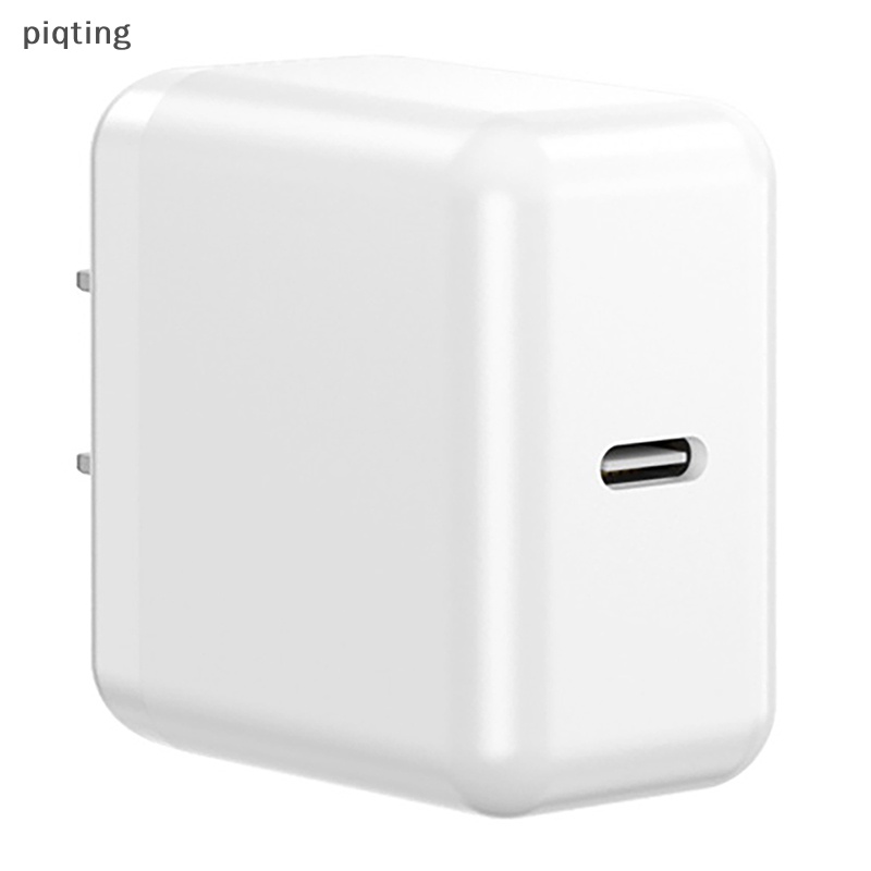 Cục Sạc Nhanh Piqt PD 20W Cổng Kép Type-C Kép An Toàn Cho Điện Thoại Di Động