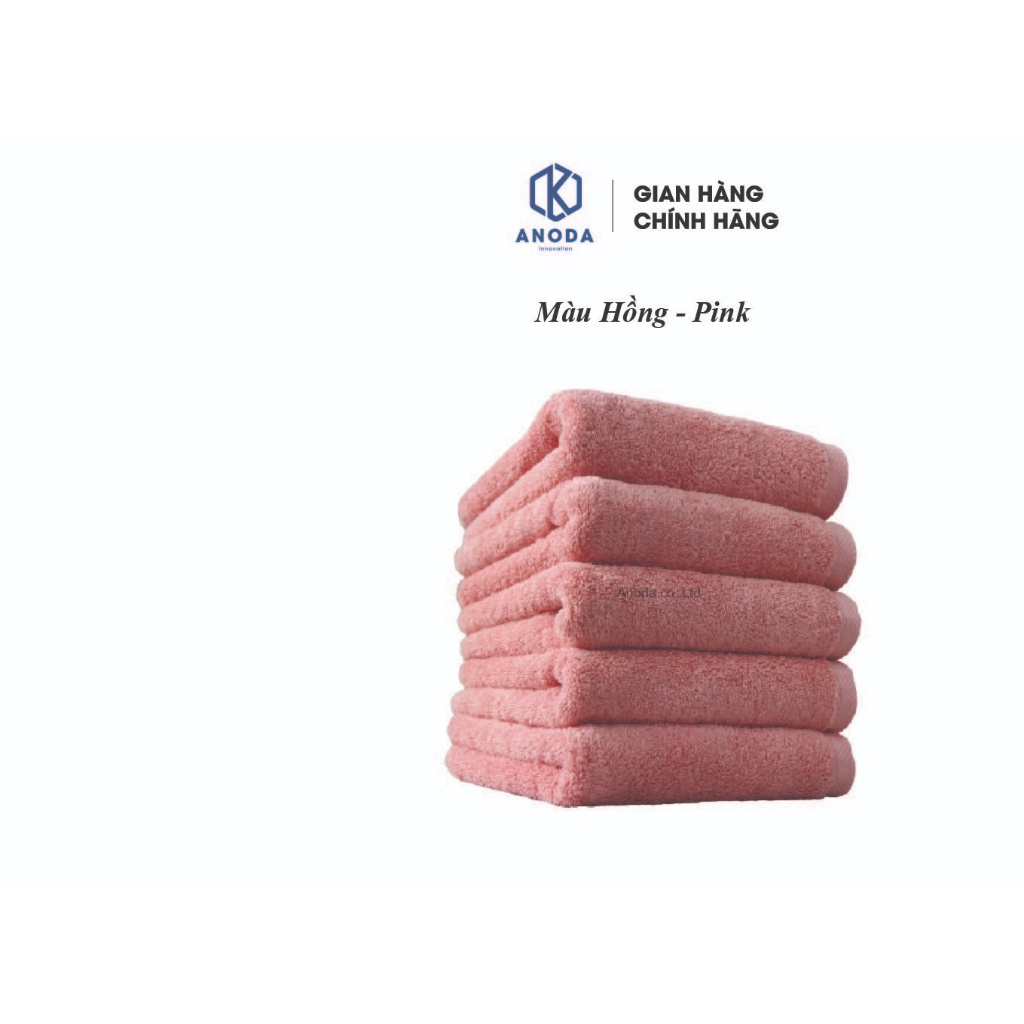 Khăn Tắm Cao Cấp Anoda 30s 150gr- Vua Khăn Dùng Cho Gia Đình Spa Khách Sạn 100% Cotton Thấm Hút Không Ra Màu- 150g