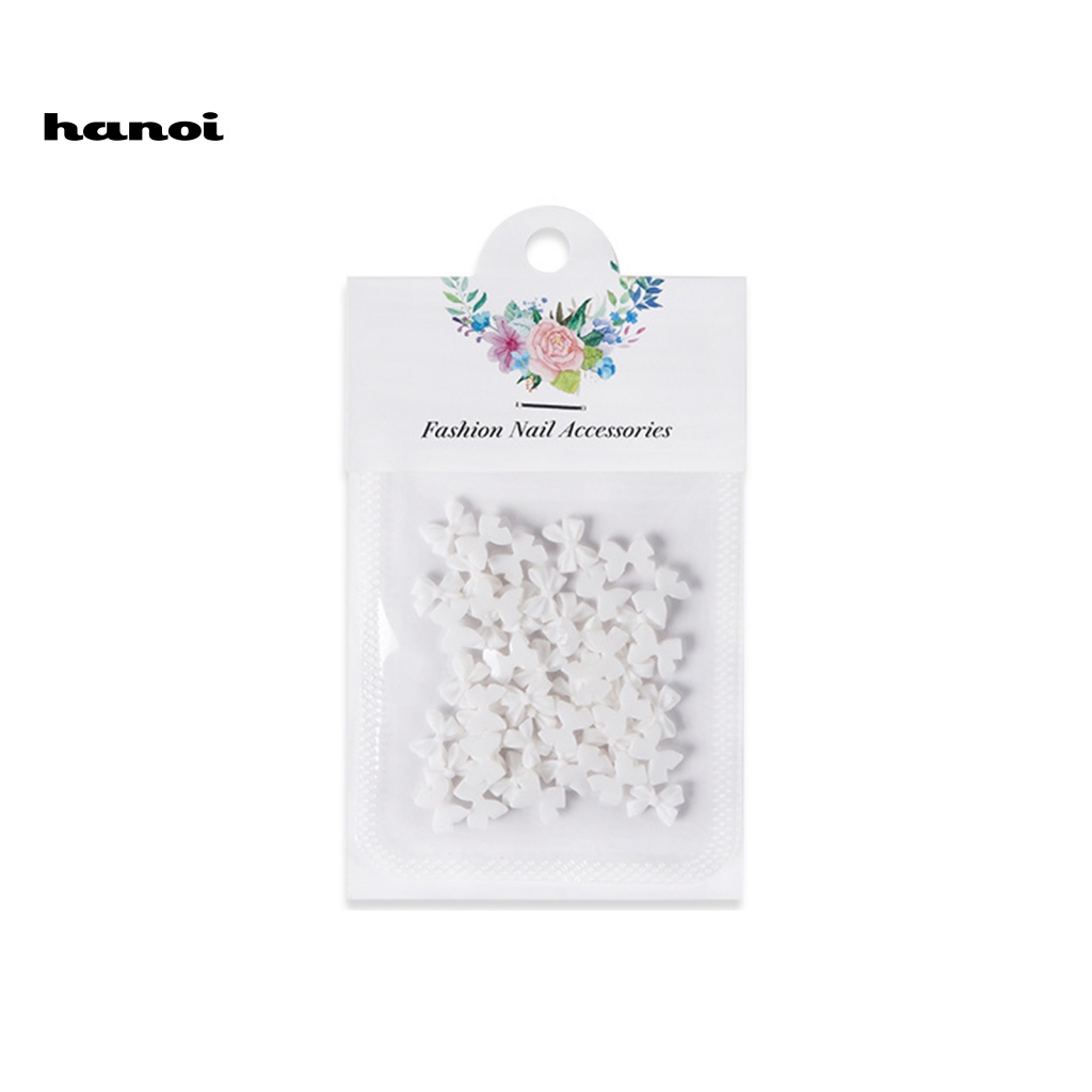 Set 50 Phụ Kiện Trang Trí Móng Tay Nghệ Thuật Chống Rơi Không Phai Màu DIY