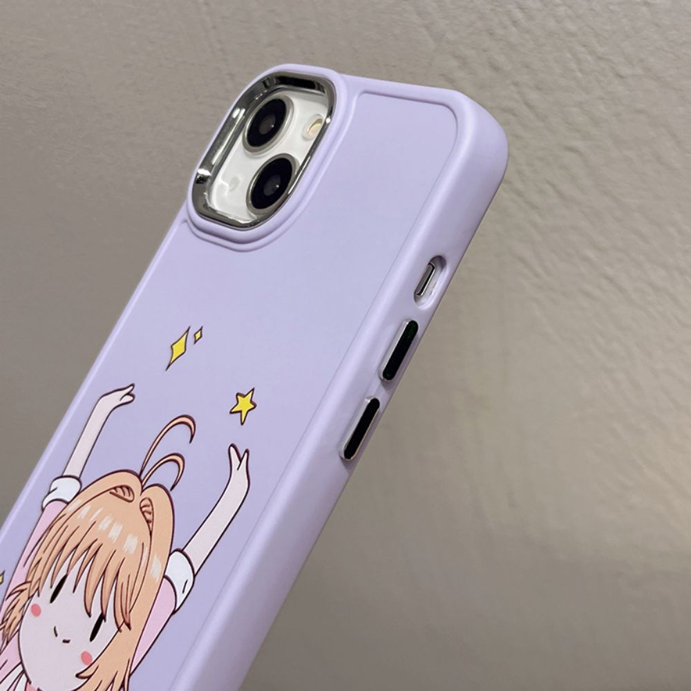 Ốp Điện Thoại TPU Mềm Chống Sốc In Hình Thỏ Hoạt Hình Dễ Thương Cho IPhone 11 14 13 12 Pro Max