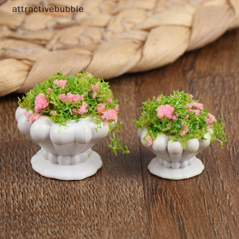 Chậu Hoa Mini Tỉ Lệ 1: 12 Trang Trí Nhà Búp Bê