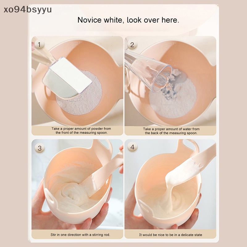 Bộ Dụng Cụ Trộn Đắp Mặt Nạ 4 Trong 1 Xo94Bsyu