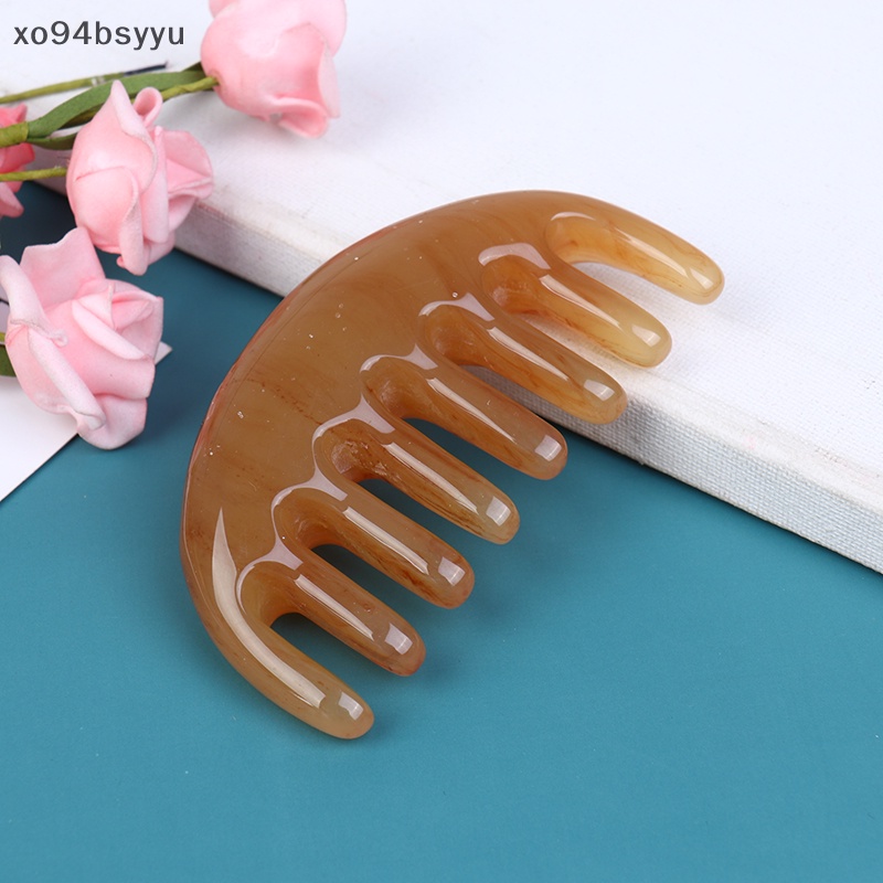 Lược Xo94Bsyu 1Xnatural Ox Răng Thưa Massage Chăm Sóc Tóc