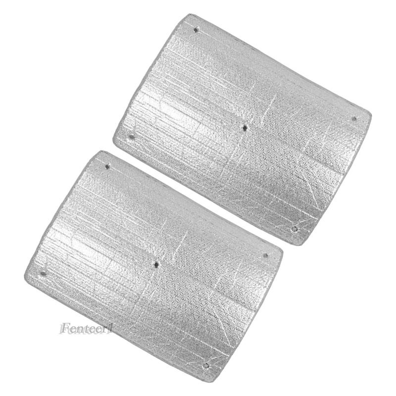 1 [Fenteer1] Bộ 2 Tấm Che Nắng Bằng Kính Trọng Lượng Nhẹ Cho Byd Atto 3 Yuan Plus