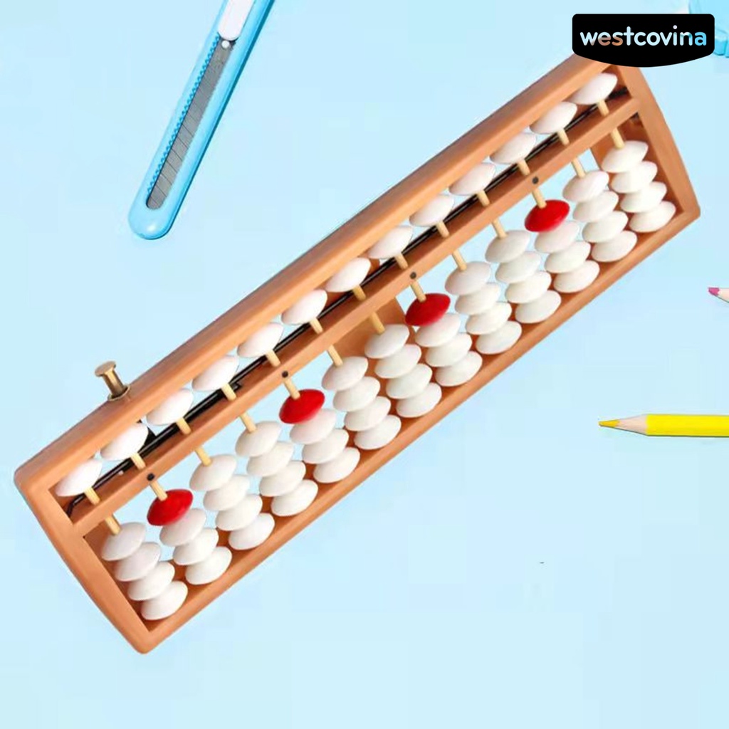 [WSTN] [WSTN]✎Bàn Tính 13-Row 5 Hạt Thân Thiện Với Môi Trường Cho Người Mới Bắt Đầu