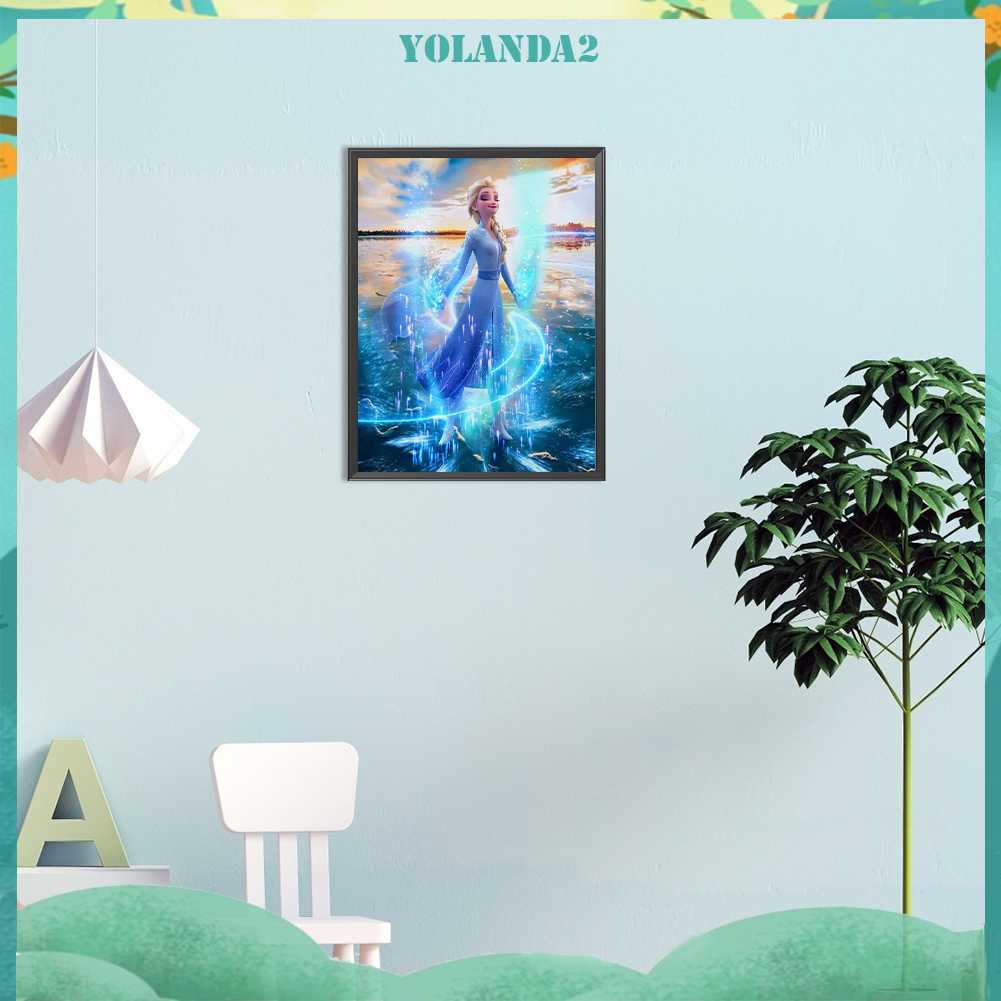 Bộ Tranh Đính Đá 5D Họa Tiết Hoạt Hình Độc Đáo DIY Dùng Trang Trí Nhà Cửa