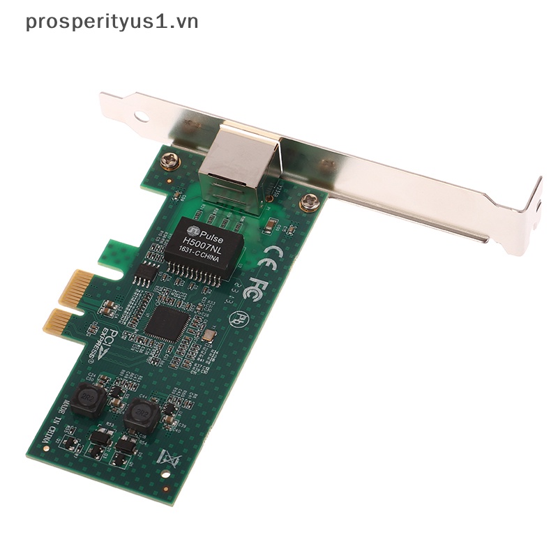 1 Bộ Điều Hợp Mạng Gigabit Ethernet 82574L PCI-E X1 RJ-45 LAN prosperityus1 [1Set 1000Mbps]