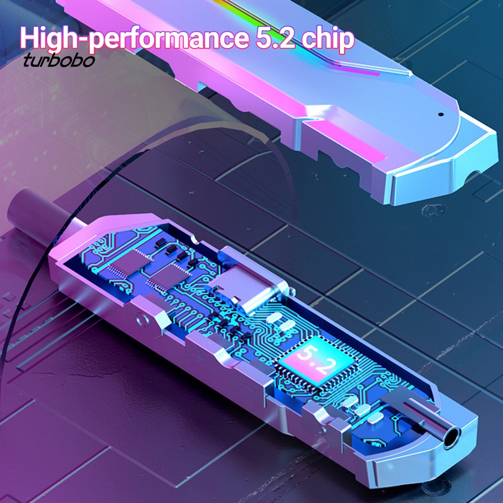 Tai Nghe Nhét Tai Không Dây Kết Nối Bluetooth 5.2 Âm Thanh Nổi Chất Lượng Cao Chống Ồn RGB