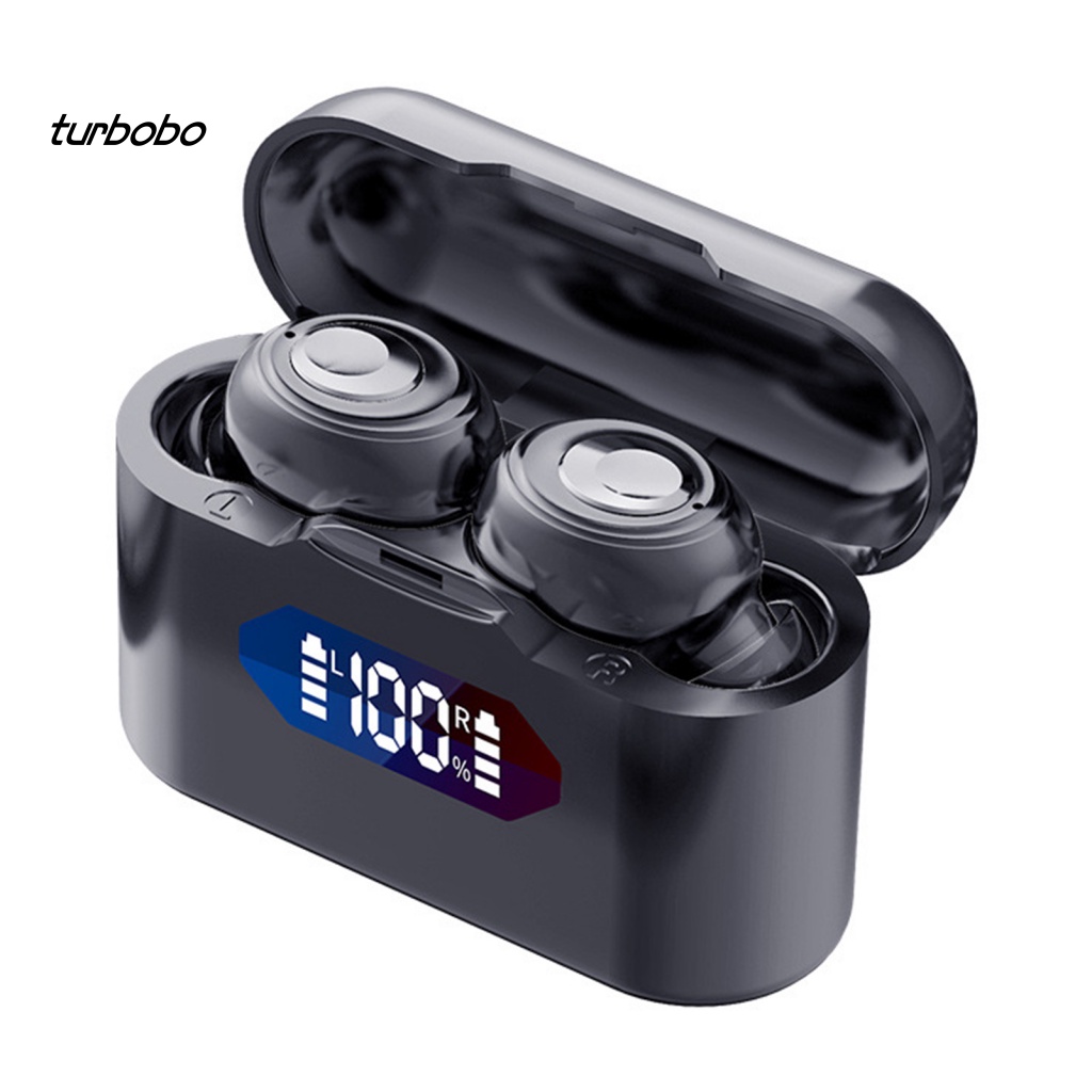 Tai Nghe Bass Chơi Game Không Dây Thông Minh Chống Ồn Có Màn Hình LED Kỹ Thuật Số Turo X37 5.2 Mega