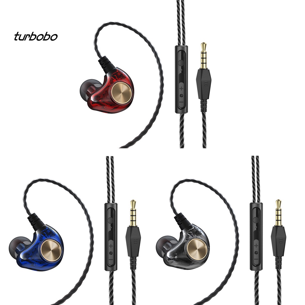 Tai Nghe Nhét Tai Jack 3.5mm Có Nút Điều Khiển Âm Lượng turbobo K1